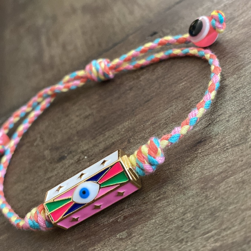 Colorful Evil Eye Bracelet - Picture 3 of 3